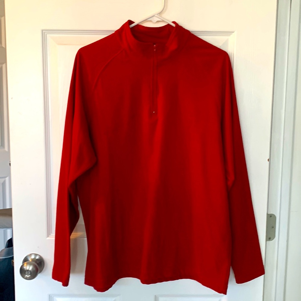 Men’s 1/4 zip size large, long sleeve